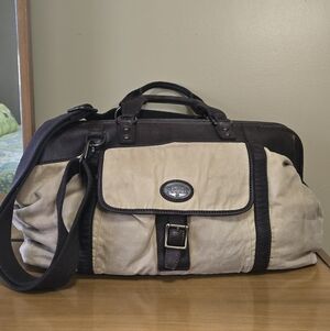 Fossil Waxed Canvas Estate Duffle Bag